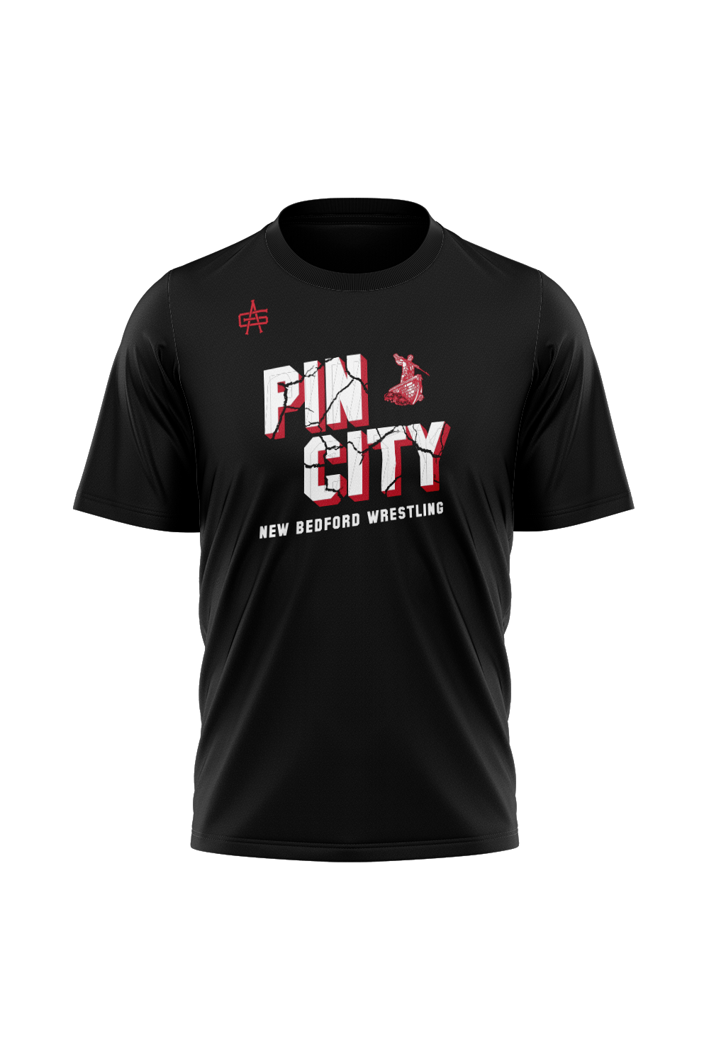 New Bedford Wrestling Sublimated Short Sleeve Dri-Fit Tee