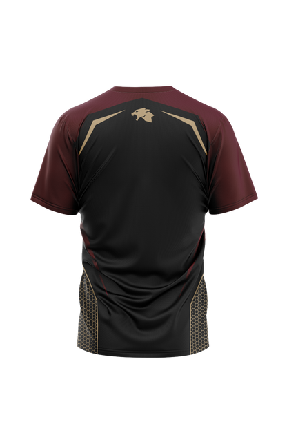 Parma Western MatCats Wrestling Sublimated Performance Short Sleeve Tee - Black