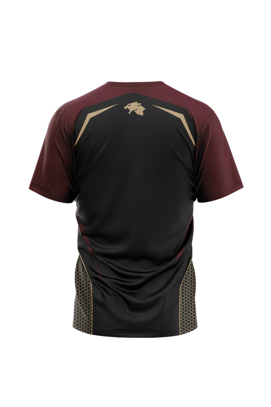 Parma Western MatCats Wrestling Sublimated Performance Short Sleeve Tee - Black