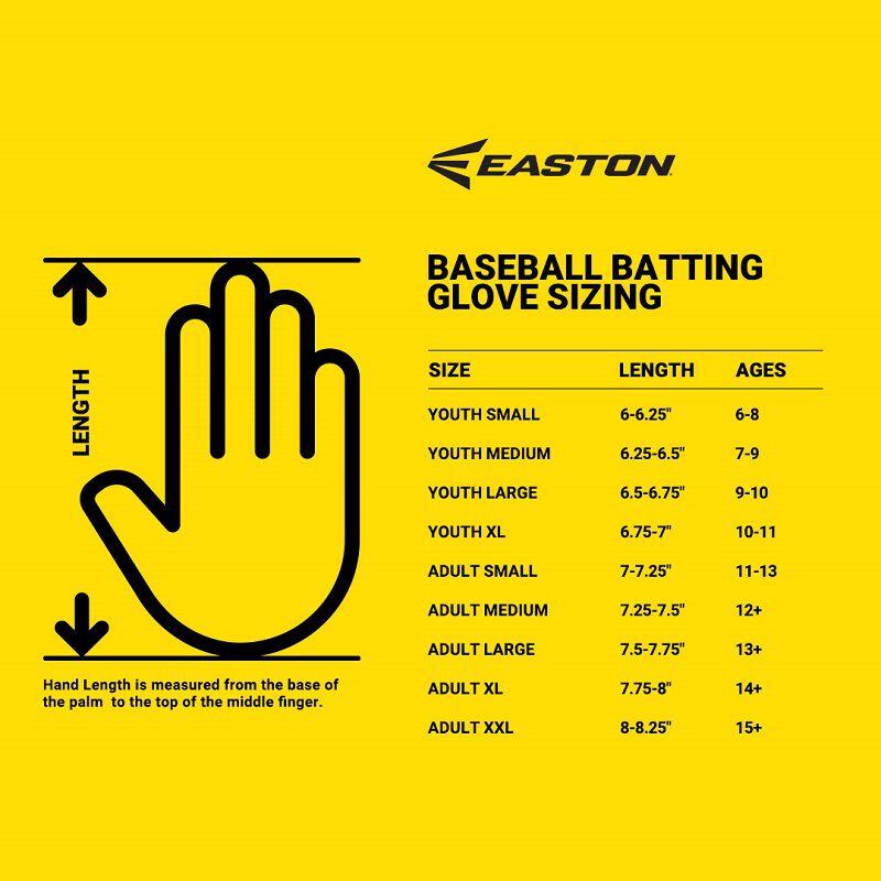Easton Walk-Off Ethos Batting Gloves - Fire