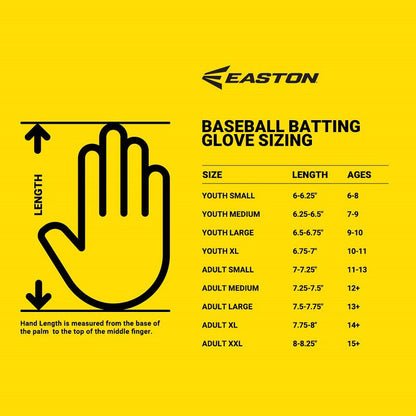 Easton Walk-Off Ethos Batting Gloves - Fire