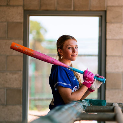 Easton Ghost OG Rainbow Sherbet Fastpitch Bat -11