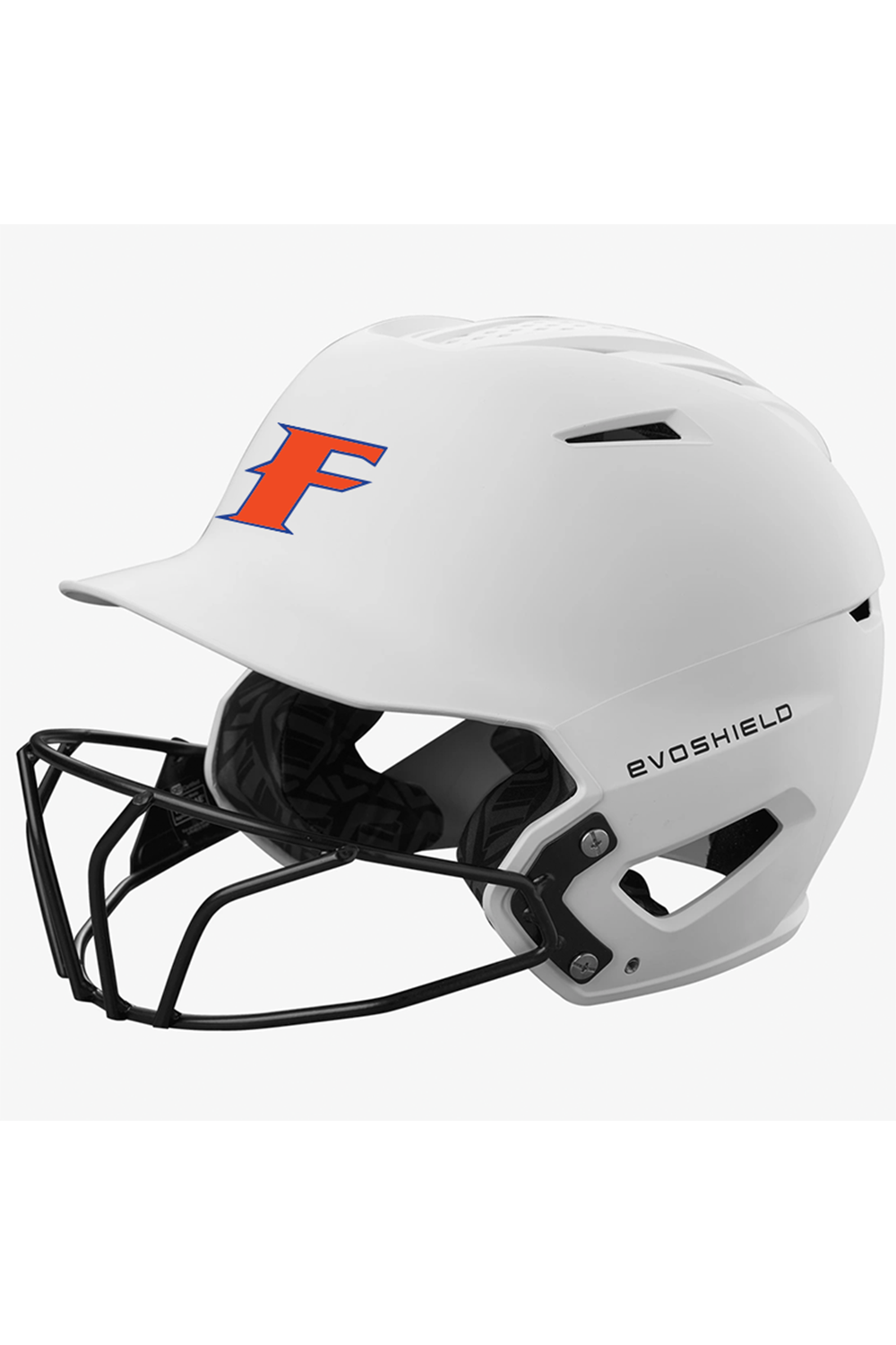 Flames MI Softball EvoShield XVT 2.0 Matte Batting Helmet