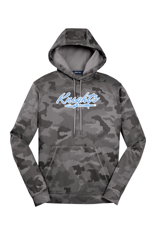 Sport-Tek Sport-Wick CamoHex Fleece Hooded Pullover