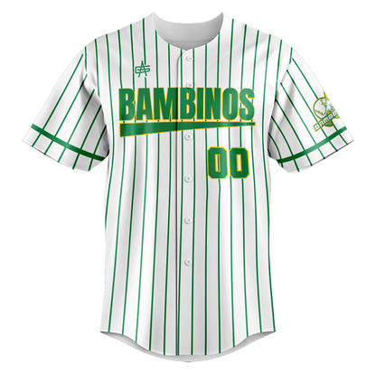 Bambinos Baseball Full Button Jersey