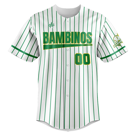 Bambinos Baseball Full Button Jersey