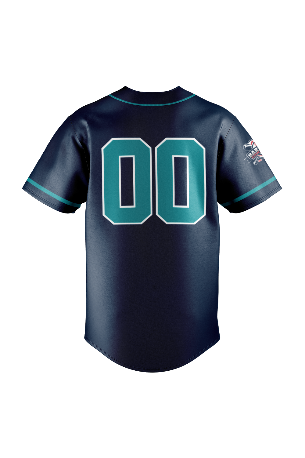 Bartlett Little League Sublimated Baseball Full Button Jersey