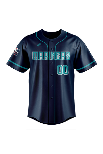 Bartlett Little League Sublimated Baseball Full Button Jersey