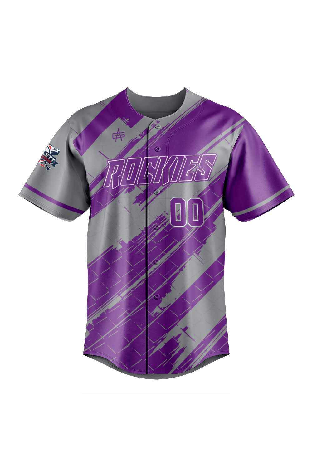 Bartlett Little League Sublimated Baseball Full Button Jersey