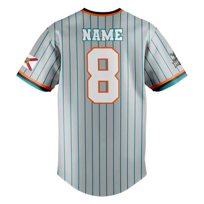 Brevard Hitmen Baseball Full Button Jersey