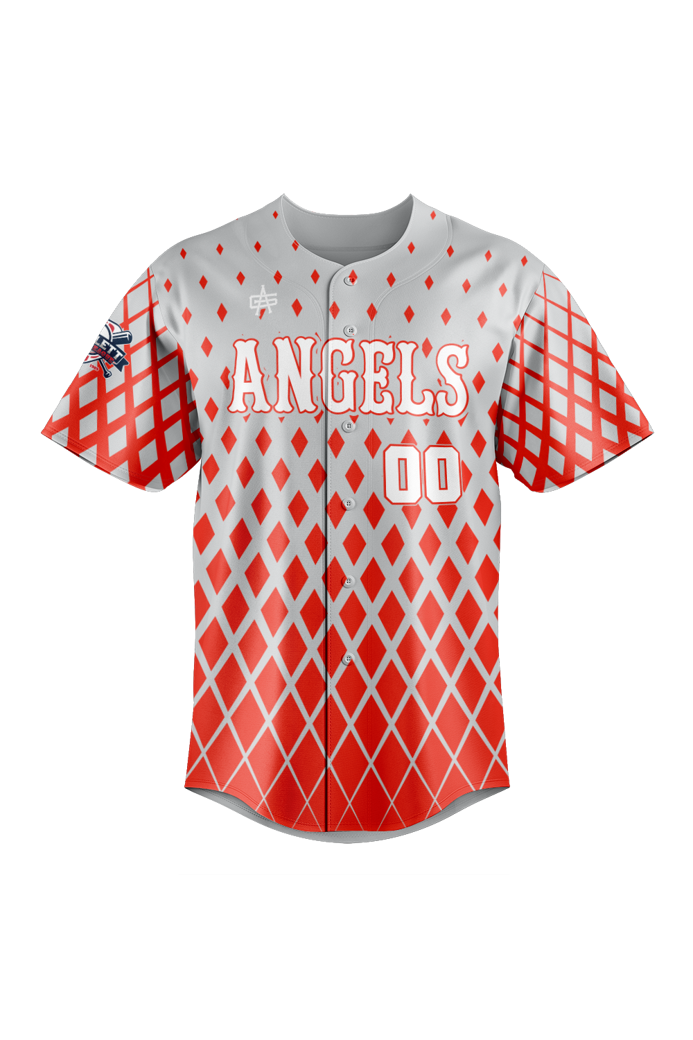 Bartlett Little League Sublimated Baseball Full Button Jersey