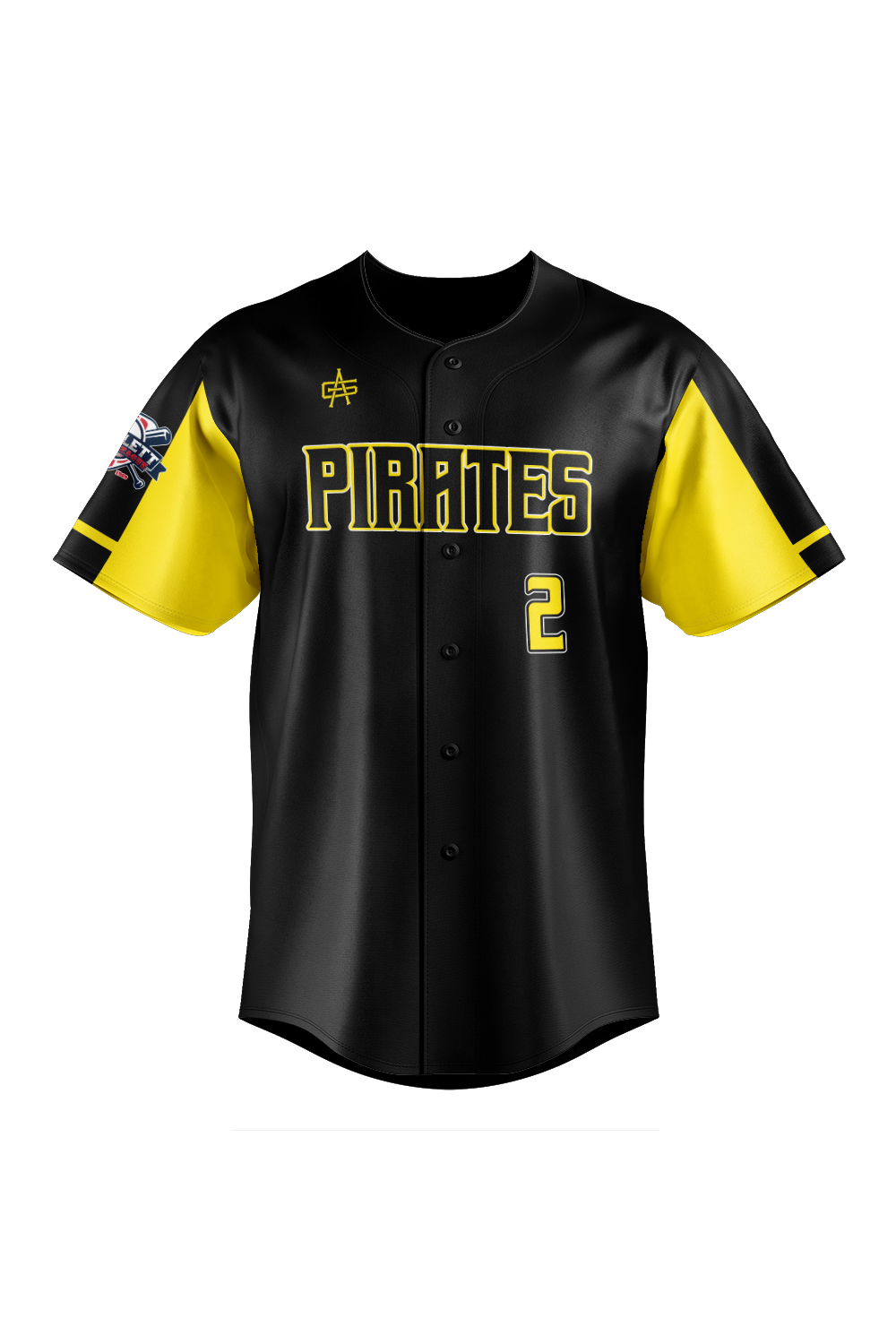 Bartlett Little League Sublimated Baseball Full Button Jersey
