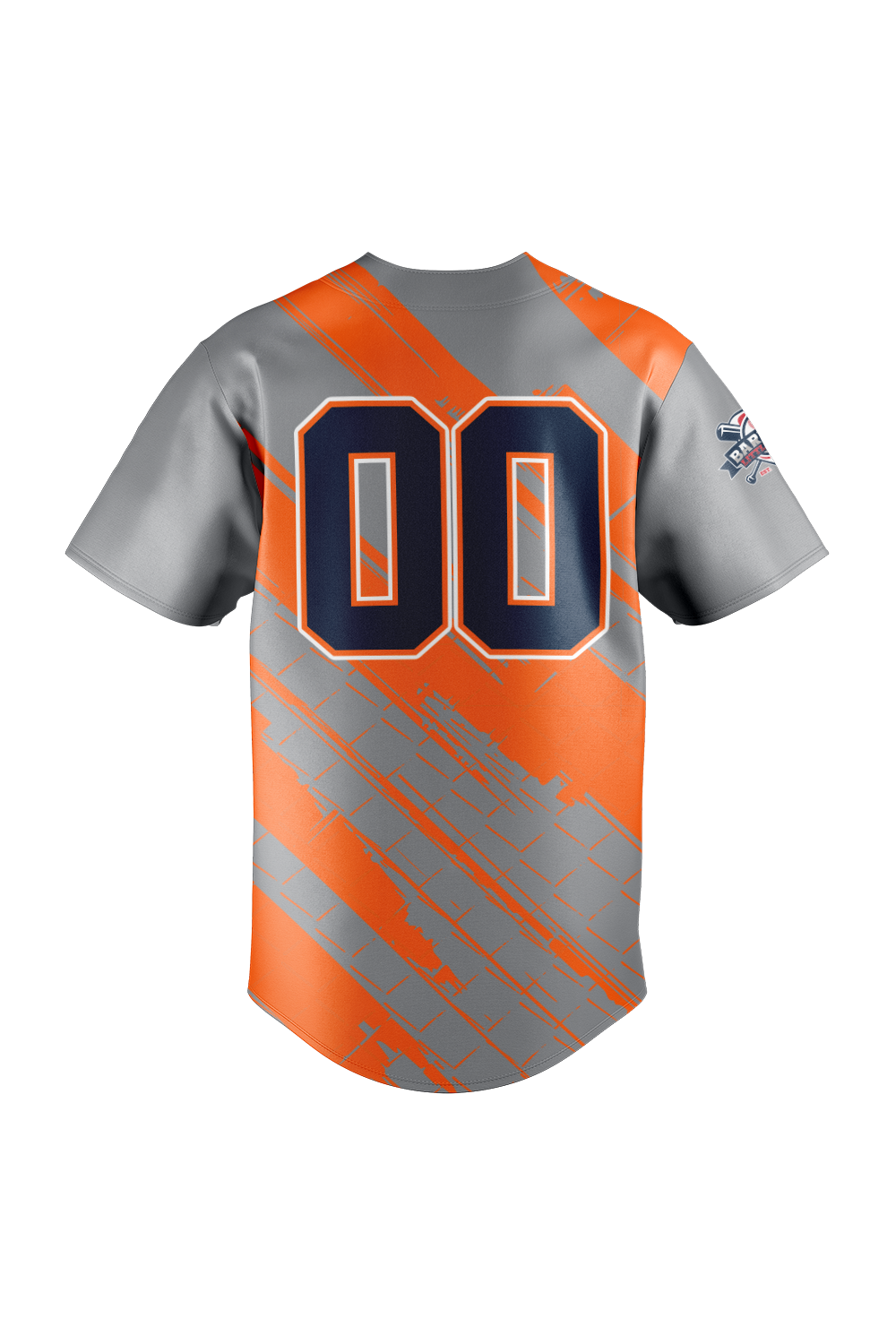 Bartlett Little League Sublimated Baseball Full Button Jersey