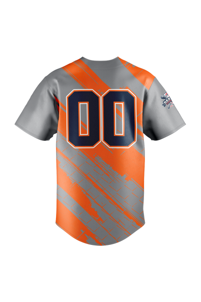 Bartlett Little League Sublimated Baseball Full Button Jersey