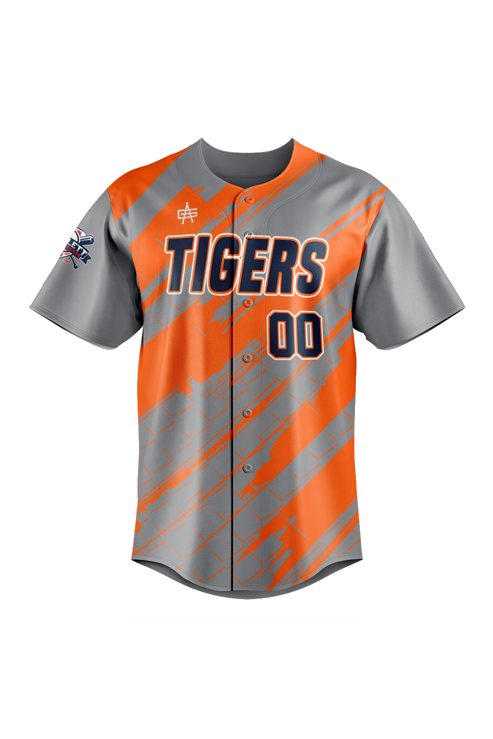 Bartlett Little League Sublimated Baseball Full Button Jersey