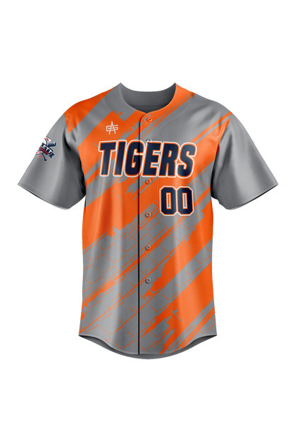 Bartlett Little League Sublimated Baseball Full Button Jersey
