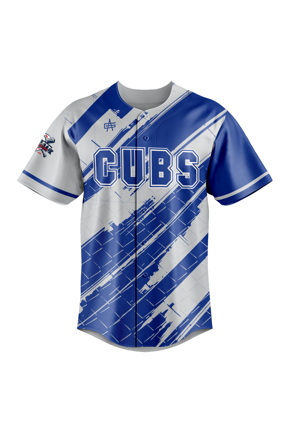 Bartlett Little League Sublimated Baseball Full Button Jersey