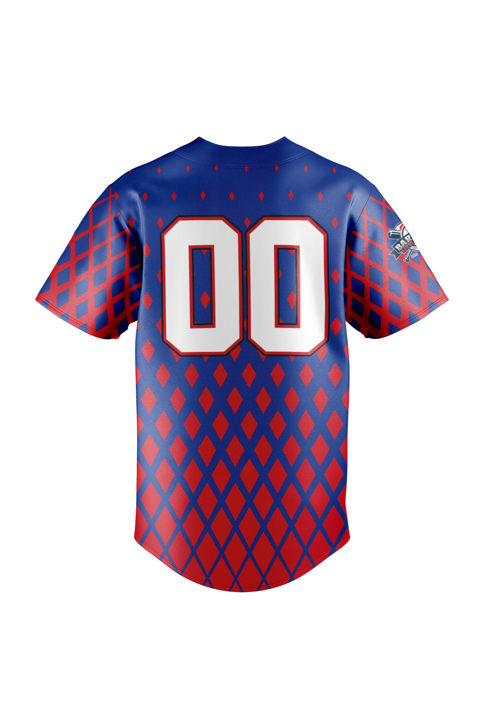 Bartlett Little League Sublimated Baseball Full Button Jersey