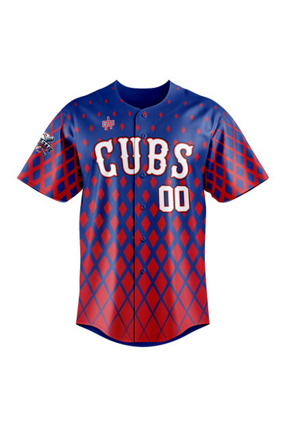 Bartlett Little League Sublimated Baseball Full Button Jersey