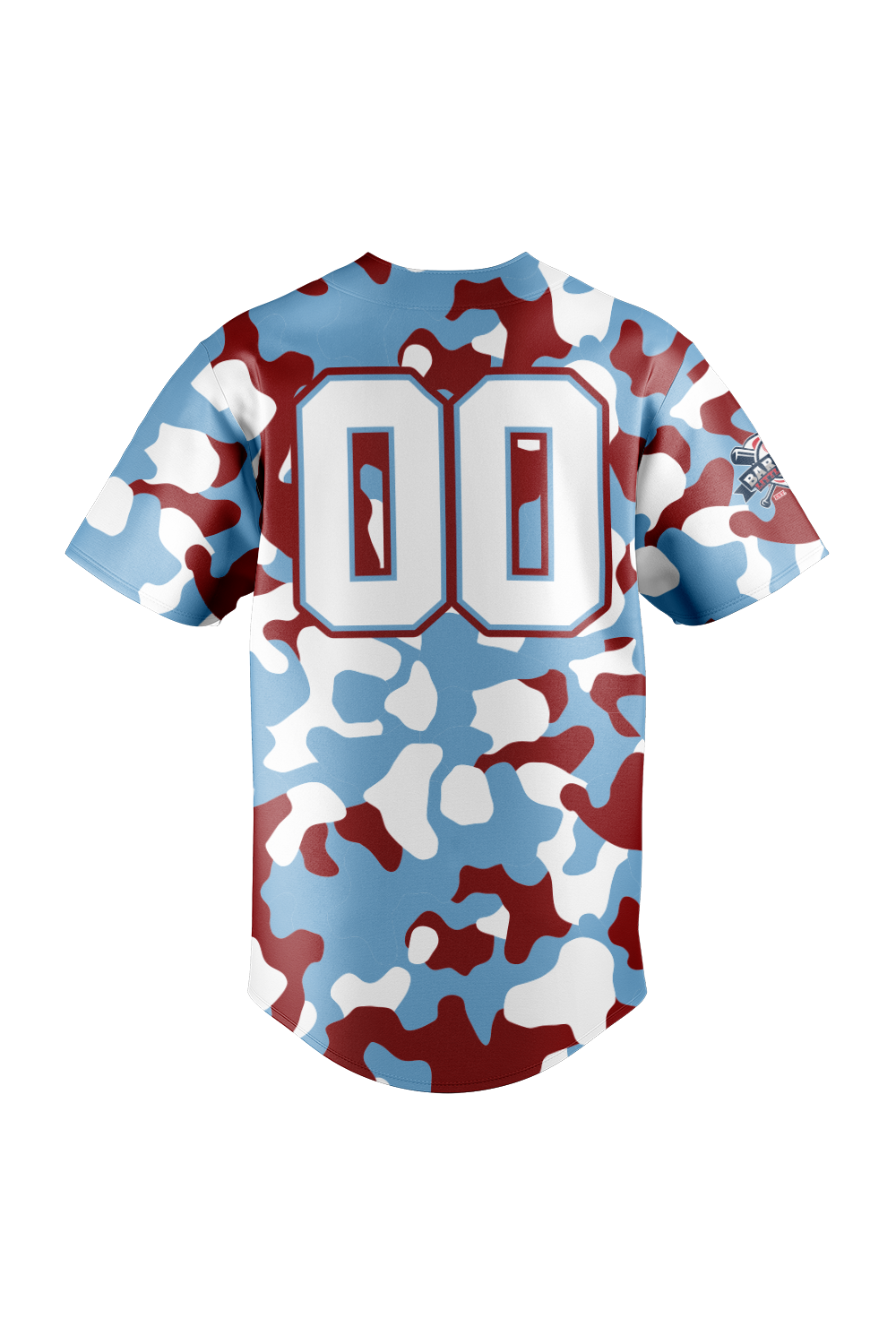 Bartlett Little League Sublimated Baseball Full Button Jersey