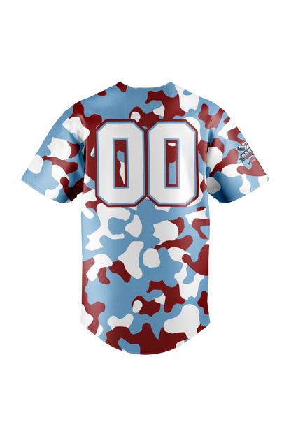 Bartlett Little League Sublimated Baseball Full Button Jersey