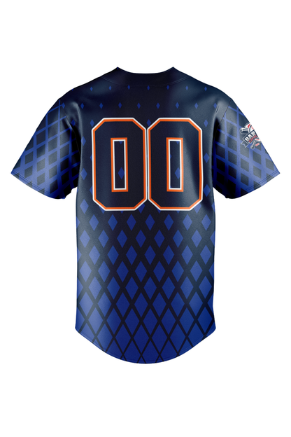 Bartlett Little League Sublimated Baseball Full Button Jersey