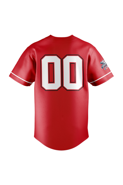 Bartlett Little League Sublimated Baseball Full Button Jersey