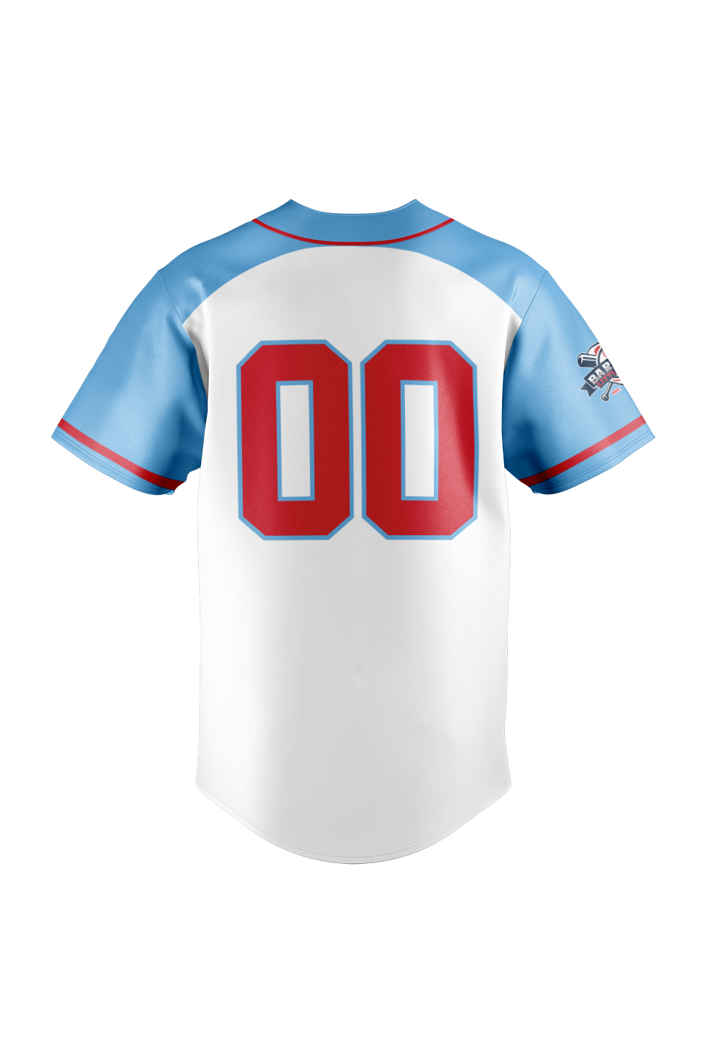Bartlett Little League Sublimated Baseball Full Button Jersey