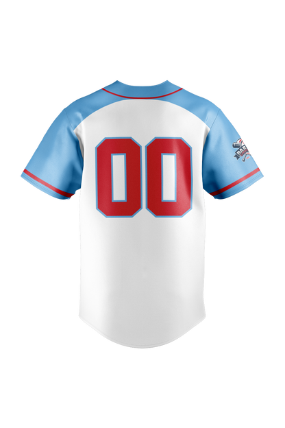 Bartlett Little League Sublimated Baseball Full Button Jersey