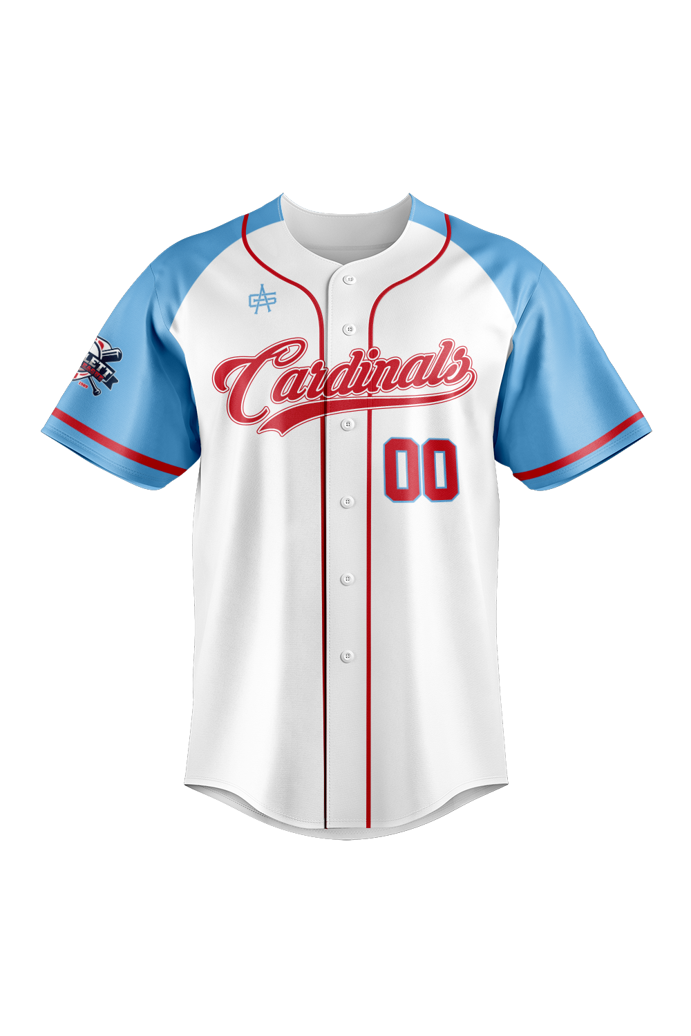 Bartlett Little League Sublimated Baseball Full Button Jersey