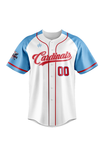 Bartlett Little League Sublimated Baseball Full Button Jersey