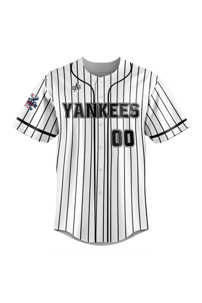 Bartlett Little League Sublimated Baseball Full Button Jersey