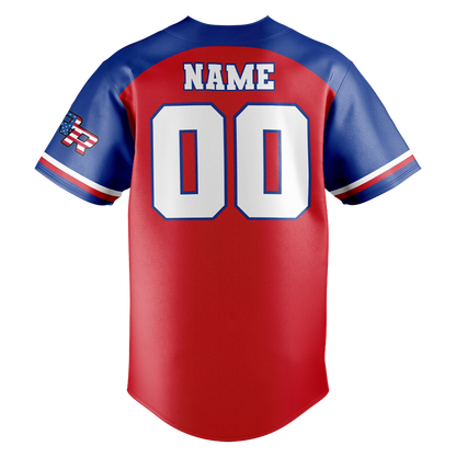 Richmond Royals Baseball Full Button Jersey