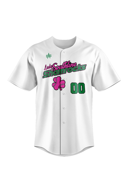 Shamrocks Sublimated Softball Full Button Jersey