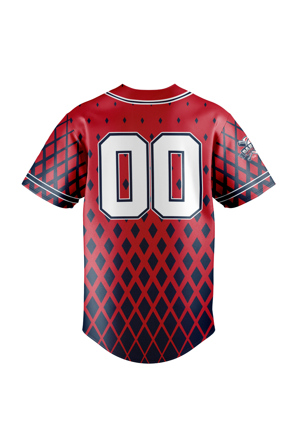 Bartlett Little League Sublimated Baseball Full Button Jersey