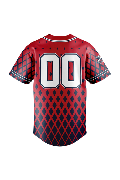 Bartlett Little League Sublimated Baseball Full Button Jersey