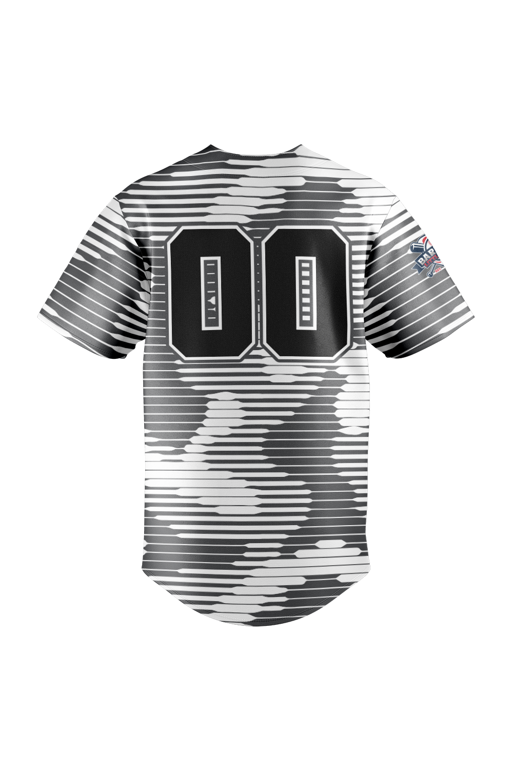Bartlett Little League Sublimated Baseball Full Button Jersey