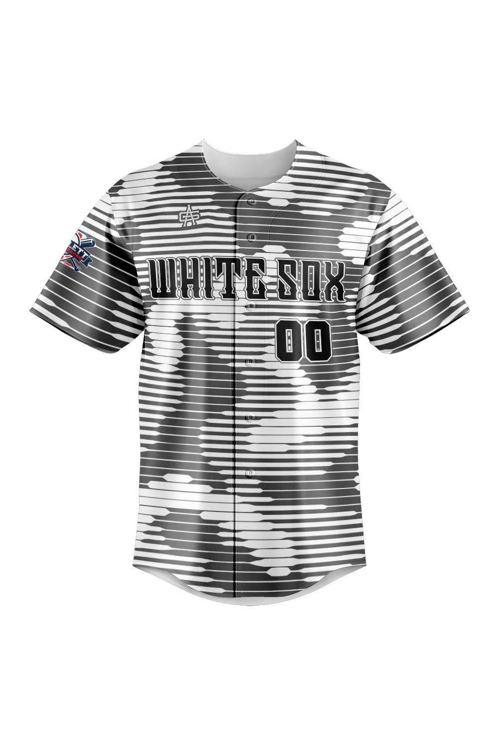 Bartlett Little League Sublimated Baseball Full Button Jersey