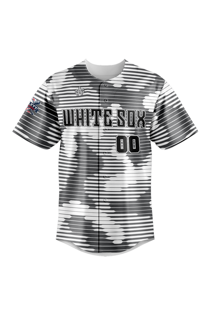 Bartlett Little League Sublimated Baseball Full Button Jersey