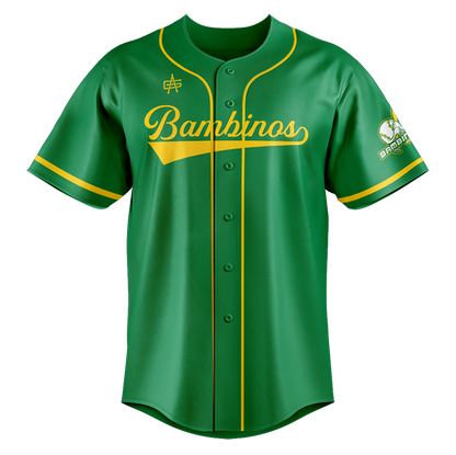 Bambinos Baseball Full Button Jersey