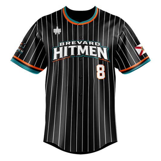 Brevard Hitmen Baseball Full Button Jersey