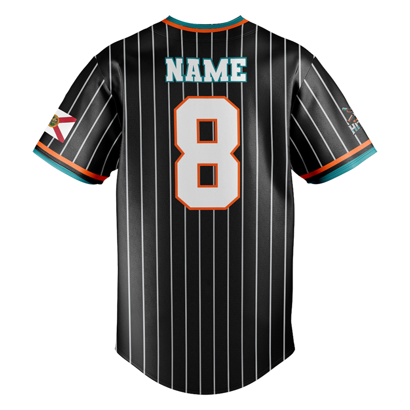 Brevard Hitmen Baseball Full Button Jersey
