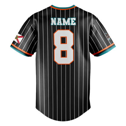 Brevard Hitmen Baseball Full Button Jersey