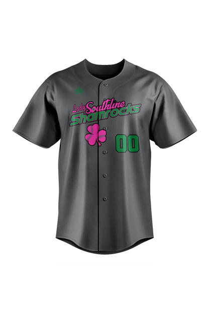 Shamrocks Sublimated Softball Full Button Jersey