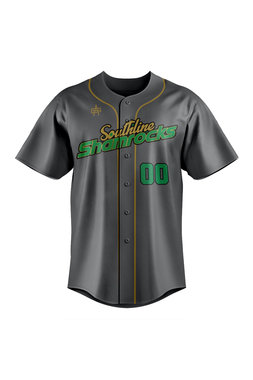 Shamrocks Baseball Sublimated Full Button Jersey