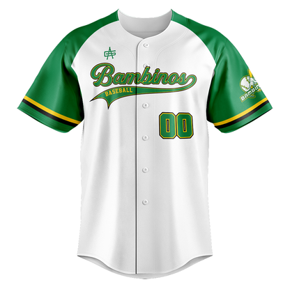 Bambinos Baseball Full Button Jersey