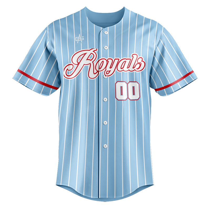 Richmond Royals Baseball Full Button Jersey