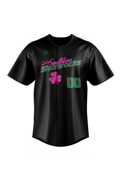 Shamrocks Sublimated Softball Full Button Jersey