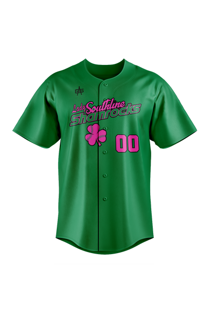Shamrocks Sublimated Softball Full Button Jersey