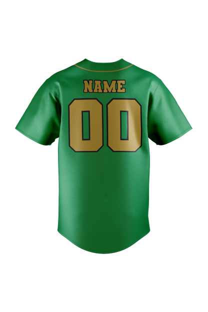 Shamrocks Baseball Sublimated Full Button Jersey